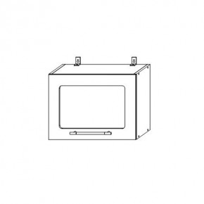 Гарда ВПГС 500 шкаф верхний горизонтальный со стеклом в Ленске - lensk.mebelnovo.ru | фото