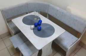 Кухонный уголок Миссия V велюр (цемент) в Ленске - lensk.mebelnovo.ru | фото