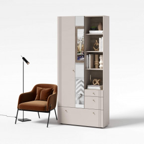 Вешалка с зеркалом Одетта (ВШ1) в Ленске - lensk.mebelnovo.ru | фото